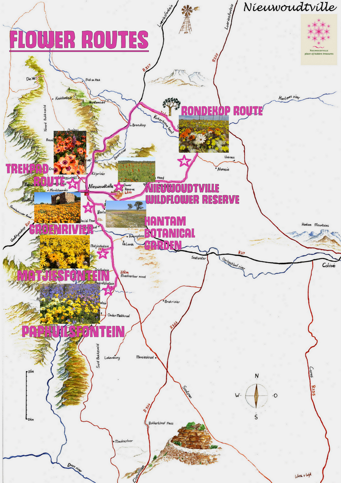 Nieuwoudtville » Maps